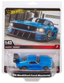Hot Wheels Premium Real Riders 69 Modified Ford Mustang (1:43rd) (hwt04) 