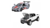Hot Wheels Pull-back Speeders Gmc Hummer Ev Corvette C8.r (hpr94)