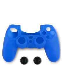 Husa Din Silicon Pentru Controller Si Thumb Grips Spartan Gear Albastru 