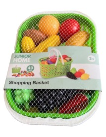 Junior Home Shopping Basket 40 Pcs (505104) 