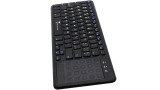 Keyboard Techmade Wireless Tm Bk268t Touchpad Black pentru PC