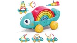  Kinder And Kids Pulling Animal Rainbow Chameleon With Multi Function (k10124)
