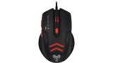  Kit Techmade Mouse Usb + Mousepad Gaming Black Red pentru PC
