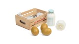  Le Toy Van Honeybee Eggs And Dairy Crate Set (ltv185)