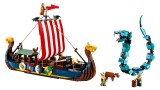 Joc Lego (r) Creator Viking Ship And The Midgard Serpent (31132)
