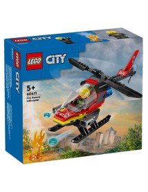 Lego City Fire Rescue Helicopter (60411) 
