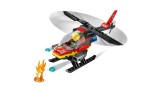 Lego City Fire Rescue Helicopter (60411)