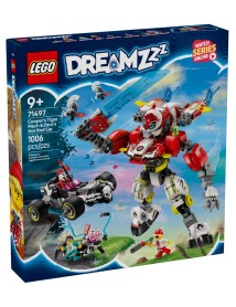 Lego Dreamzzz Cooper's Tiger Mech & Zero's Hot Rod Car (71497) 