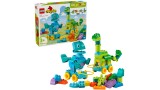 Joc Lego Duplo Town 3-in-1 Dinosaurs On Wheels (10451)