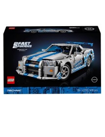 Lego Technictm 2 Fast 2 Furious Nissan Skyline Gt-r (r34) Car (42210) 