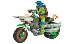 Figurina Joc Leonardo Turtles Mutant Mayhem & Vehicle