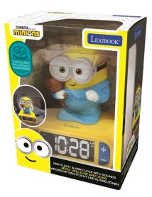 Lexibook Minions 3d Alarm Clock With Night Light (rl800des) 