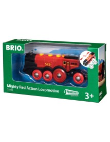 Locomotiva Brio Mighty Red Action (33592) 