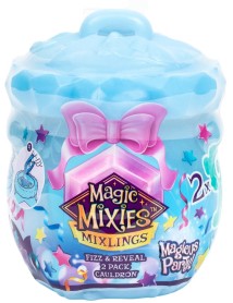 Magic Mixies Mixlings Magicus Party Collector's Fizz & Reveal 2 Pack Cauldron (30490) 