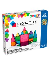 Magna-tiles Clear Colours 32 Pcs (90208) 