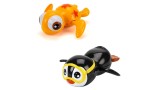 Animalut Magni Pull Up Bathing Animals Orange Turtle & Black Penguin (3614/3619)
