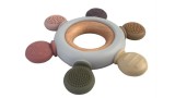  Magni Teether Rudder With Wooden Center Ring Multi Colored (5547)