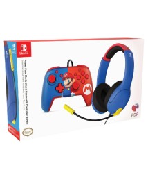 Mario Bundle Airlite Headset & Mario Power Pose Controller 
