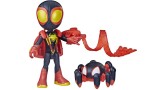Figurina Joc Marvel Spidey And His Amazing Friends Web Spinners Miles Morales Spider Man F7257