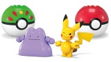Joc Lego Mega Pokemon Poke Ball 2-pack Building Pikachu & Ditto (jct43)