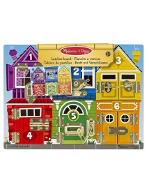 Melissa & Doug Latches Wooden Activity Board (13785) 