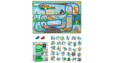  Melissa & Doug Race Around The World Tracks Floor Puzzle (31009)
