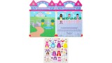  Melissa & Doug Reusable Puffy Stickers Princess (19100)
