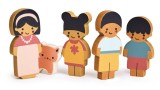 Figurina Joc Mentari Dollhouse Family With Cat Mt7652