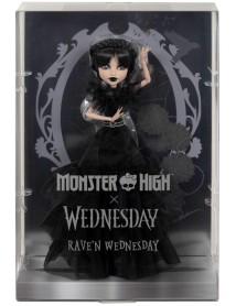 Monster High Wednesday Doll Rave'n Dress (hxj03) 