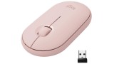  Mouse Logitech Pebble M350 Wireless Rose pentru PC