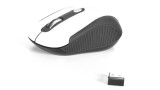  Mouse Ngs Mini Wireless Haze 1600dpi White Black pentru PC