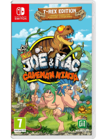 New Joe Mac Caveman Ninja T Rex Edition 