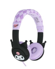 Otl Kuromi Moulded Ears Kids Wired Headphones