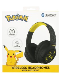 Otl Pikachu Wireless Headphones With Led Light 