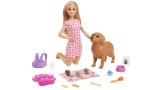 Papusa Barbie & Newborn Pups (hck75)