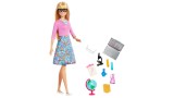 Papusa Barbie Blonde Teacher (gjc23)