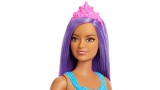 Papusa Barbie Dreamtopia Princess Curvy With Purple Hair (hgr17)
