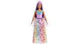 Papusa Barbie Dreamtopia Princess Curvy With Purple Hair (hgr17)