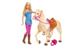 Papusa Barbie Horse And Rider (fxh13)
