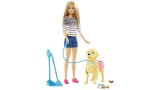 Papusa Barbie Walk And Potty Pup (dwj68)