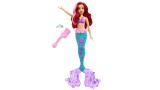 Papusa Disney Barbie Princess Color Splash Ariel Mermaid (hlw00)