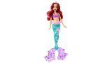 Papusa Disney Barbie Princess Color Splash Ariel Mermaid (hlw00)