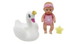 Papusa Happy Friend Bath Time Baby & Swan (504225)