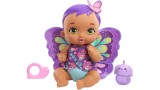 Papusa My Garden Baby Feed Change Baby Butterfly ( Purple Hair) (gyp11)