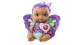 Papusa My Garden Baby Feed Change Baby Butterfly ( Purple Hair) (gyp11)