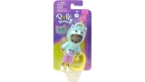 Papusa Polly Pocket Hoodie Buddy Cat Dark Skin (hkv99)