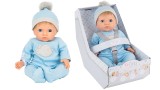 Papusa Tiny Treasure Blond Hair & Blue Bear Outfit (30139)