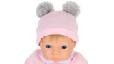 Papusa Tiny Treasures Pink Pom Pom W. Blond Hair (30168)