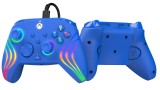 Pdp Afterglow Wave Wired Controller Blue