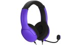 Pdp Airlite Wired Stereo Headser Ultra Violet